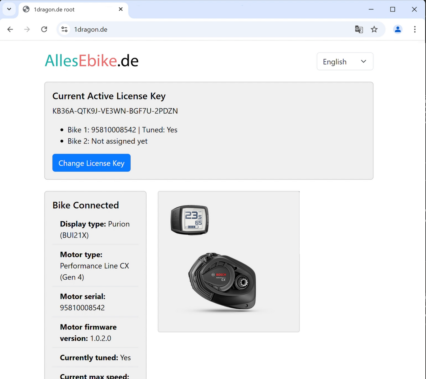 BOSCH Ebike Sofort - Software - Tuning ohne Einbau via Mikro-USB für Gen1-4 von 25m/h auf 45km/h