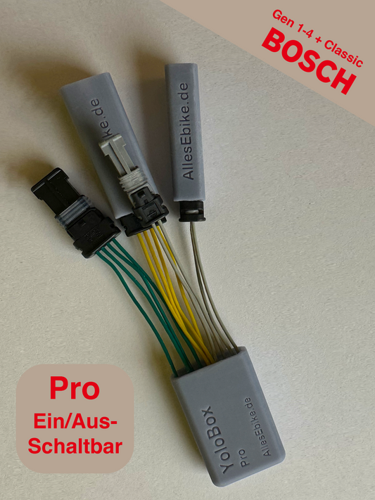 Bosch Gen 1-4 Tuning (Ein- und Ausschaltbar) - YoloBOX Pro 50 km/h